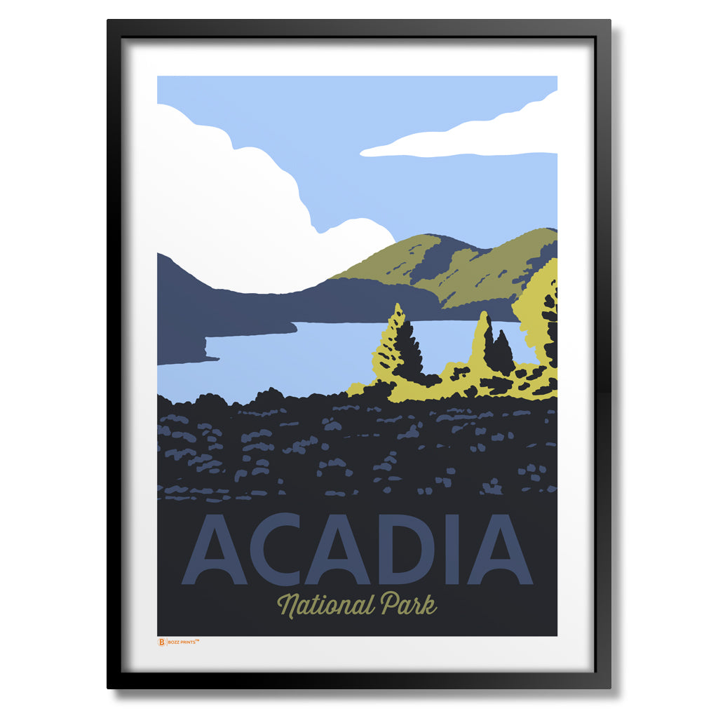 Acadia National Park Jordan Pond Print