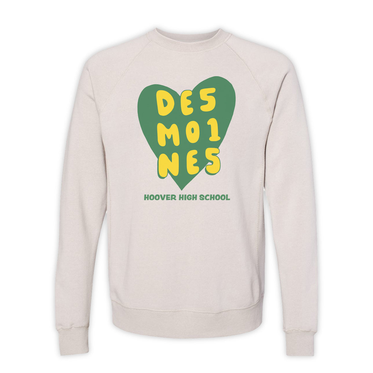 Des Moines 515 Hoover Crewneck Sweatshirt