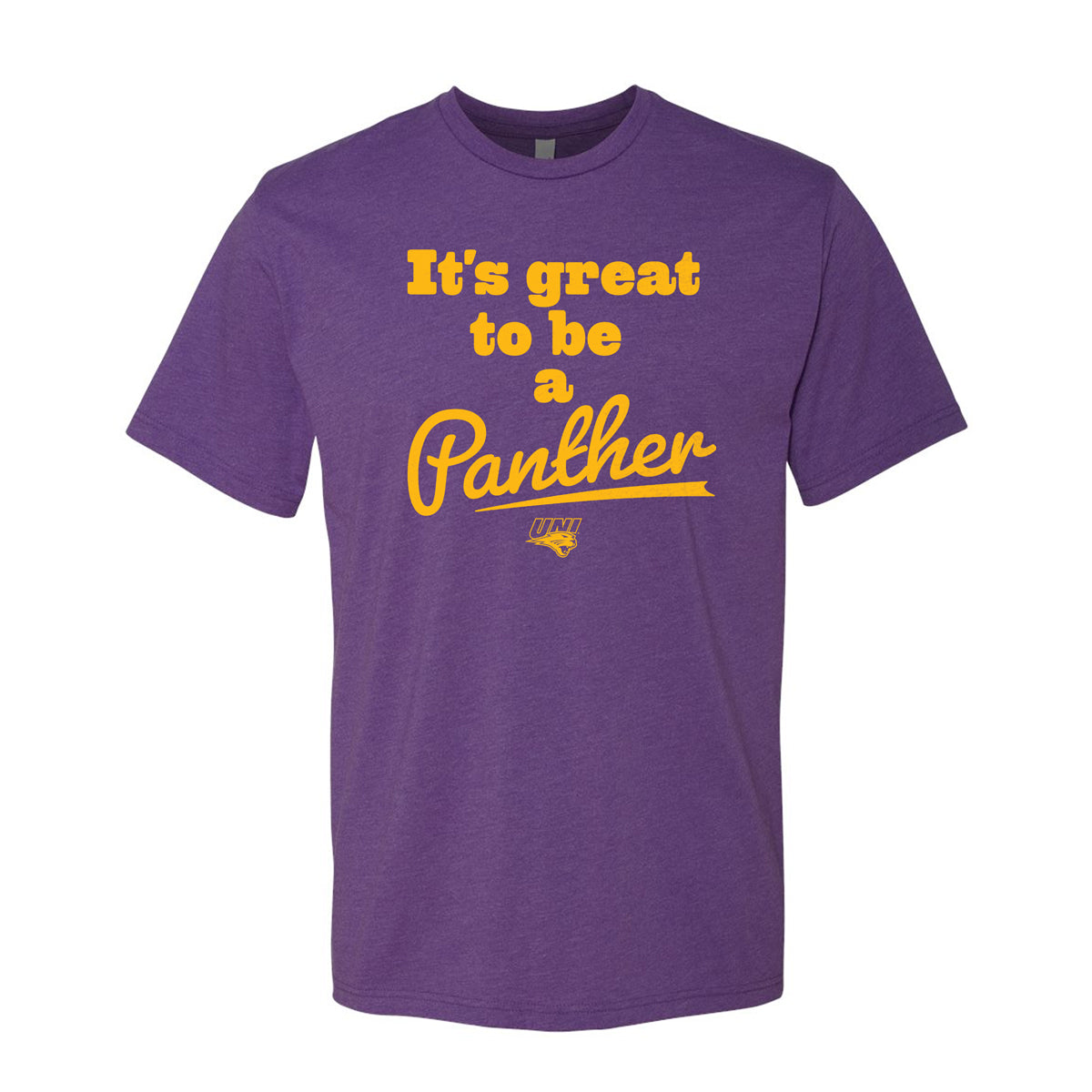 University of Northern Iowa It&#39;s Great to Be A Panther T-Shirt