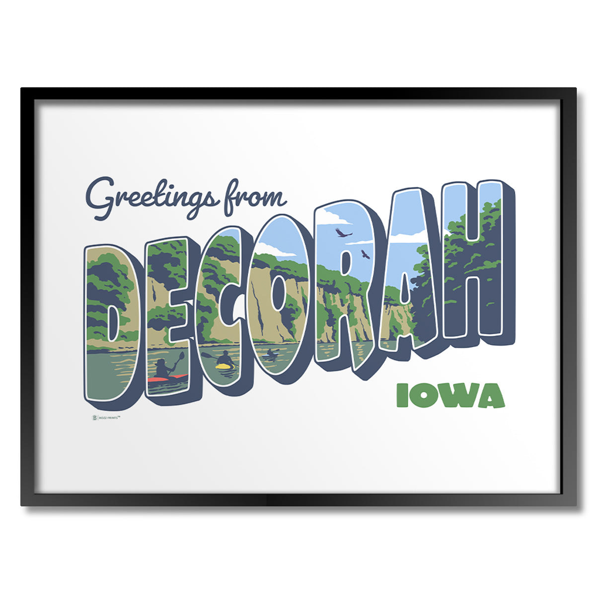 Greetings from Decorah Print