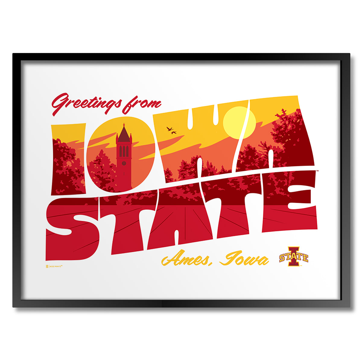 Greetings from Iowa State University Print