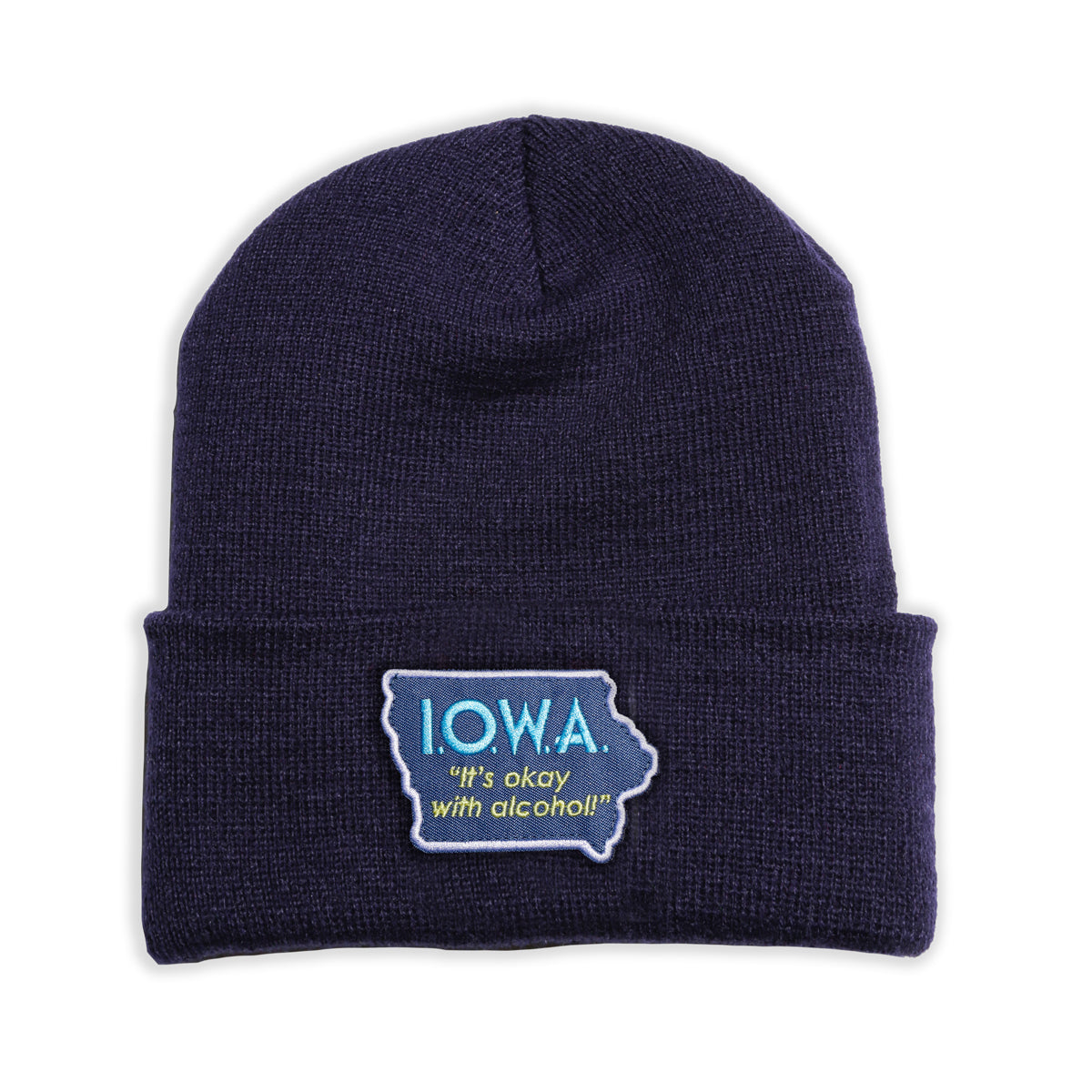 I.O.W.A. It&#39;s Okay With Alcohol Beanie