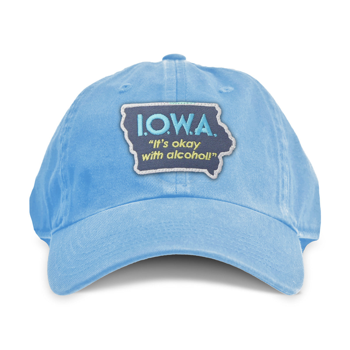 I.O.W.A. It's Okay With Alcohol Dad Hat