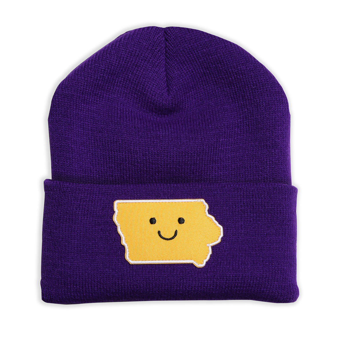 Iowa Smiley Beanie