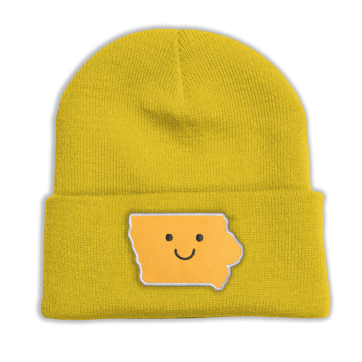 Iowa Smiley Beanie