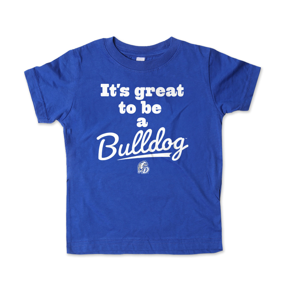 Drake University It's Great to Be A Bulldog Kids T-Shirt