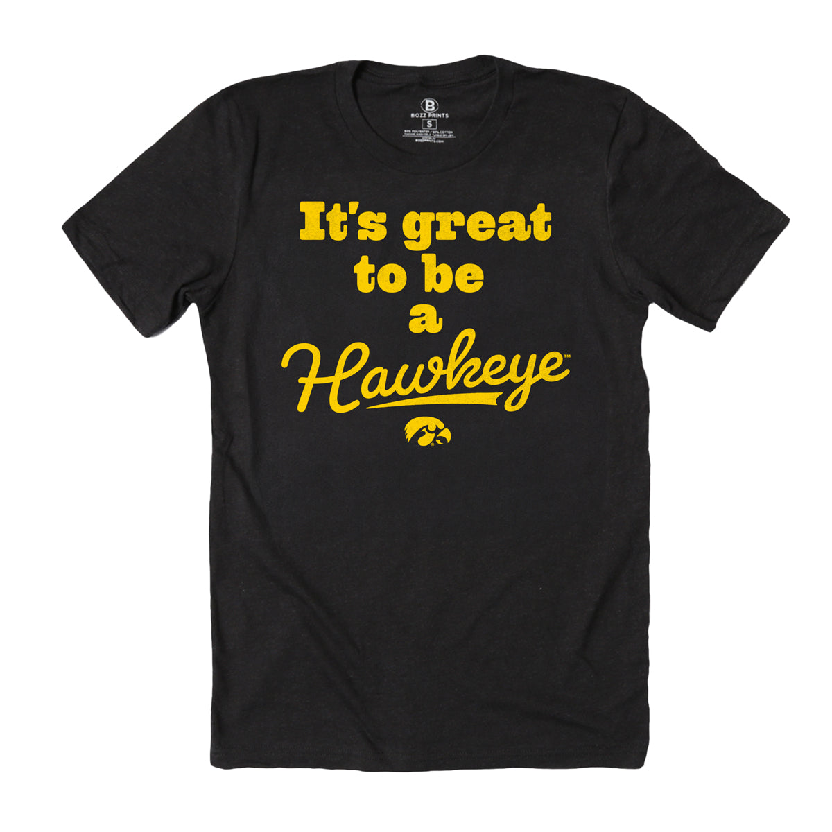 University of Iowa It's Great to Be a Hawkeye T-Shirt