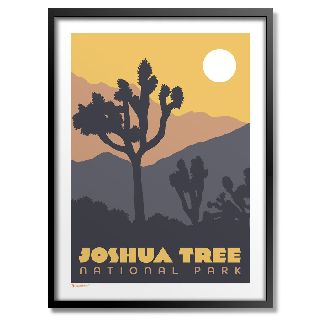 Joshua Tree National Park Desert Sunset Print