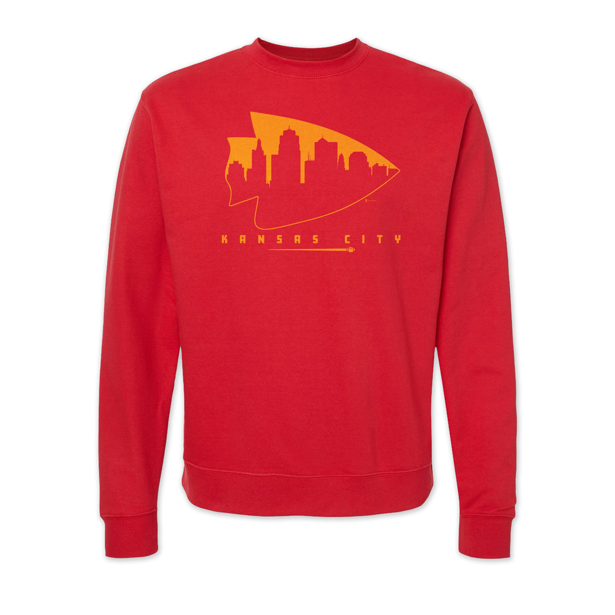 Kansas City Football Crewneck Sweatshirt