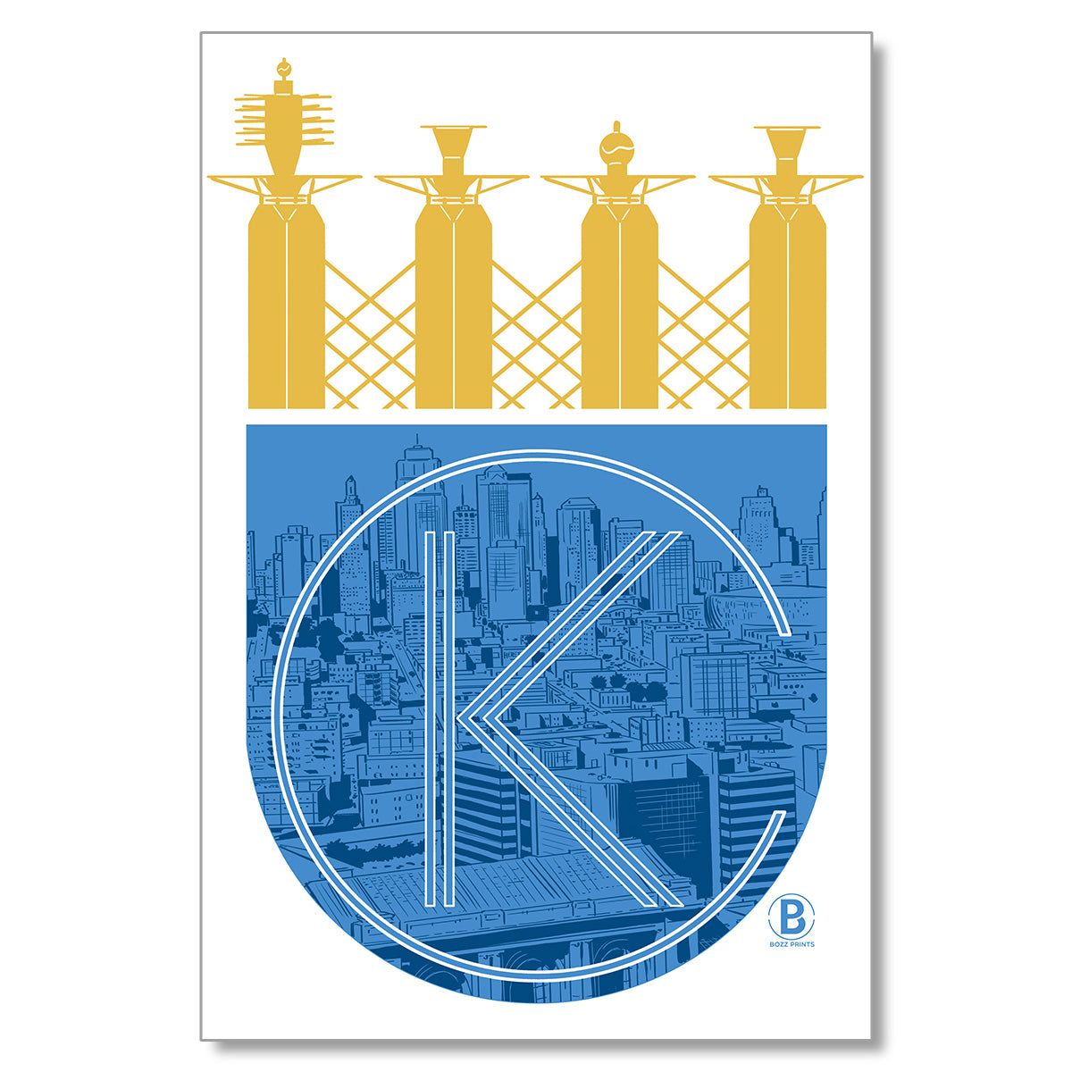 Kansas City Royalty Postcard