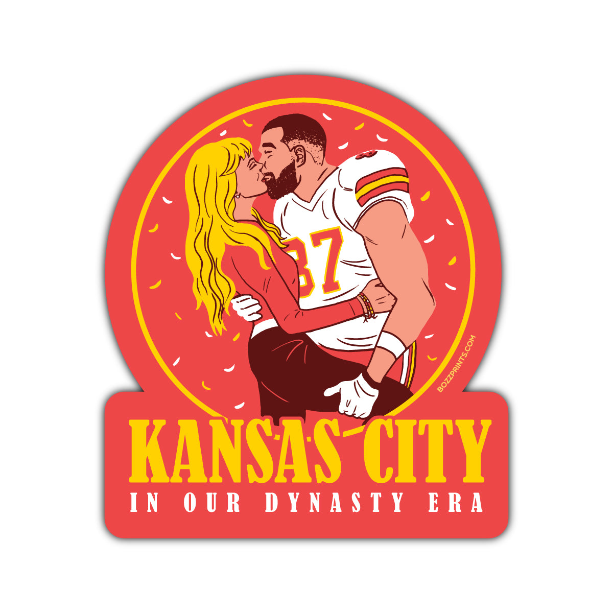 Kansas City Dynasty Era Sticker