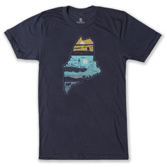 Largemouth Bass Fishing Graphic design Fish Maine graphic T-Shirt