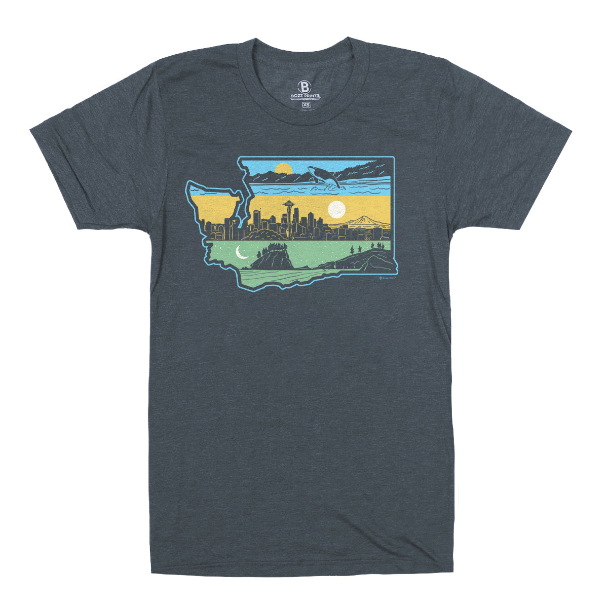 Layers of Washington T-Shirt