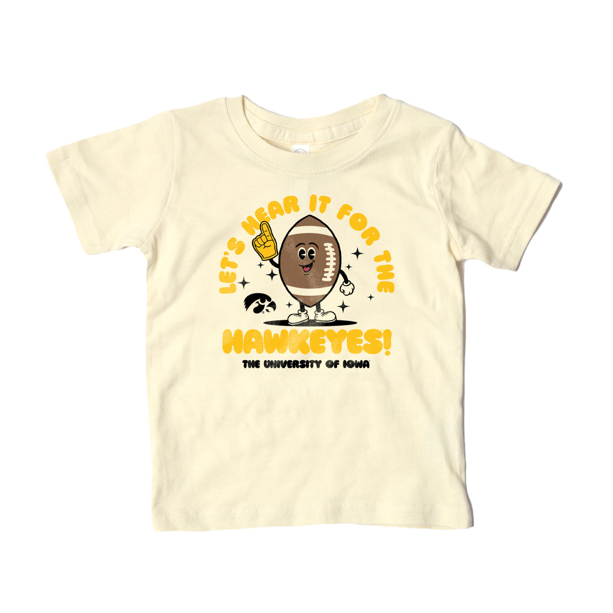 University of Iowa Let&#39;s Hear It For The Hawkeyes Kids T-Shirt