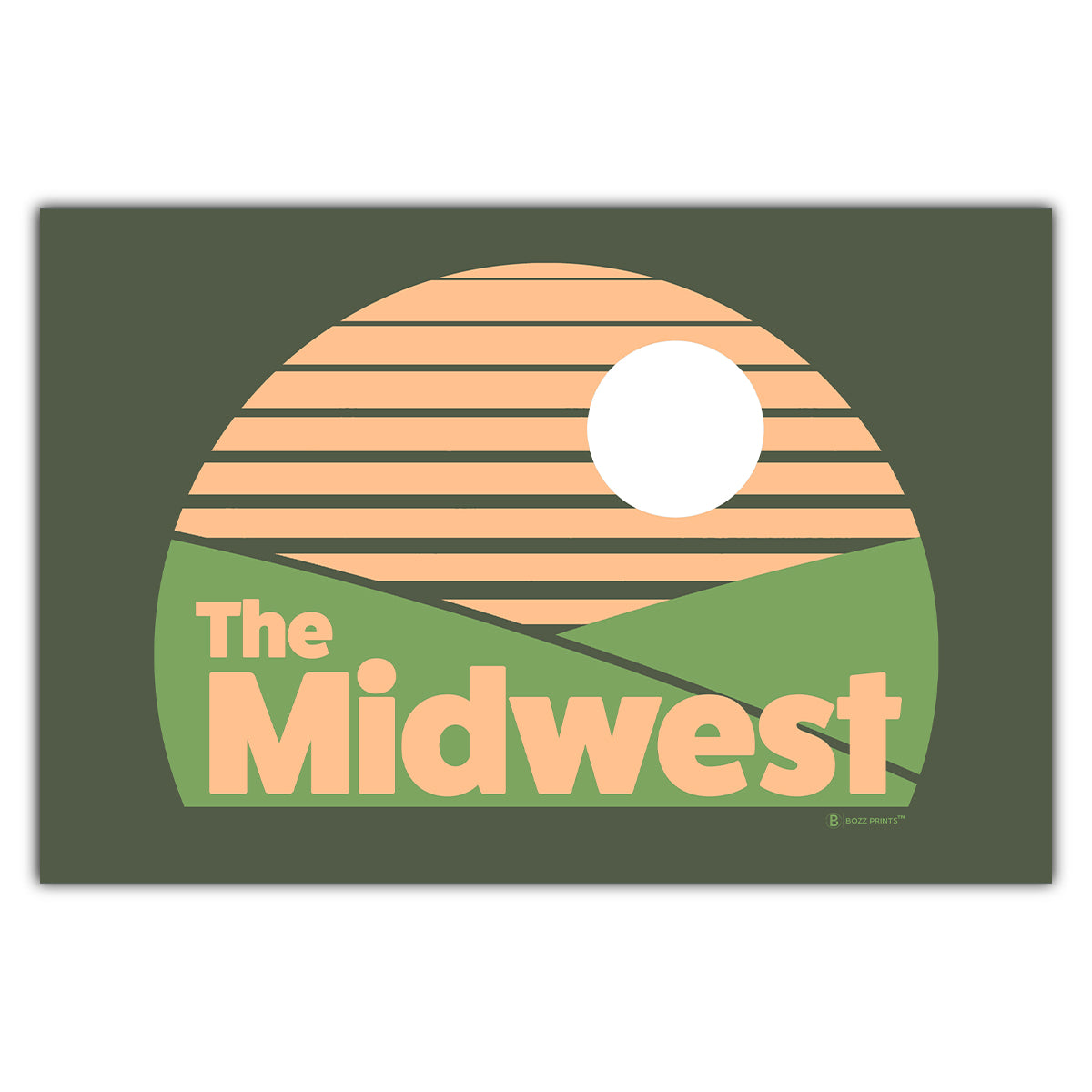 The Midwest Sunshine Postcard