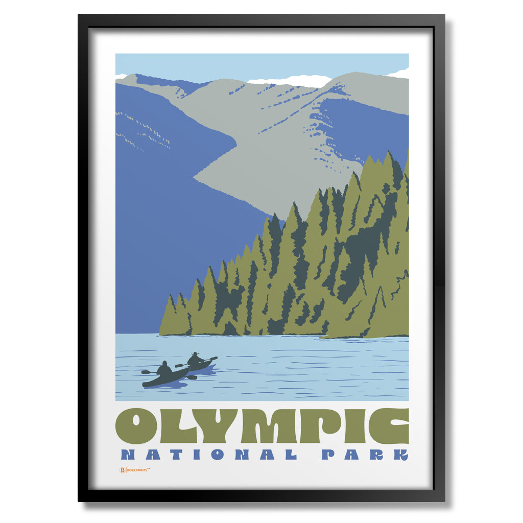 Olympic National Park Lake Crescent Print