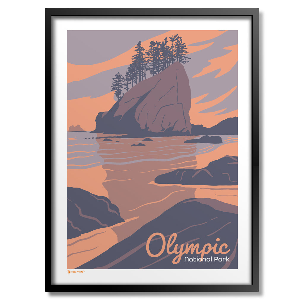 Olympic National Park Little James Island Print