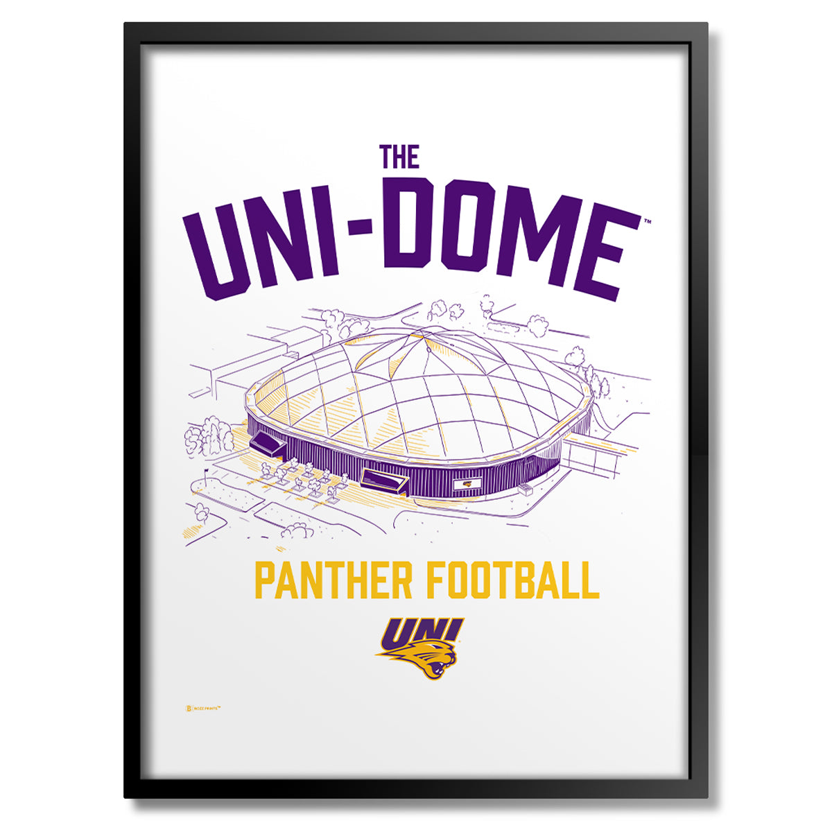 University of Northern Iowa UNI-Dome Print