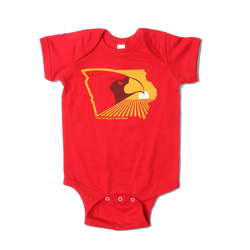 Bozz Prints The Cardinal & Gold State T-Shirt