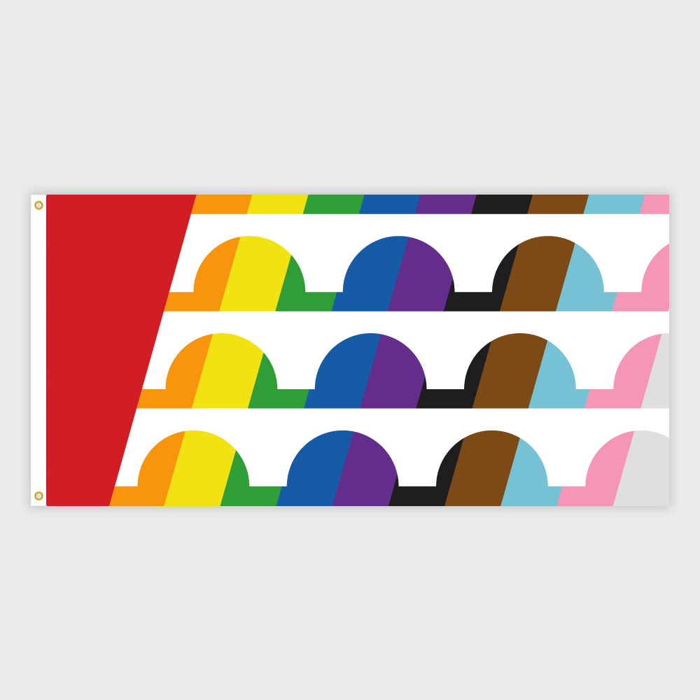 Des Moines Pride Flag (Outdoor) - Bozz Prints