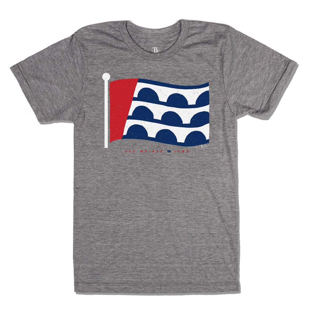 bozzprints Chicago Flag T-Shirt