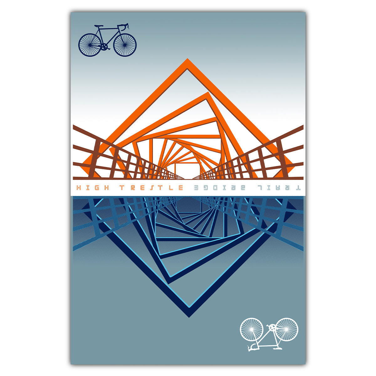 High Trestle Bridge Postcard - Bozz Prints