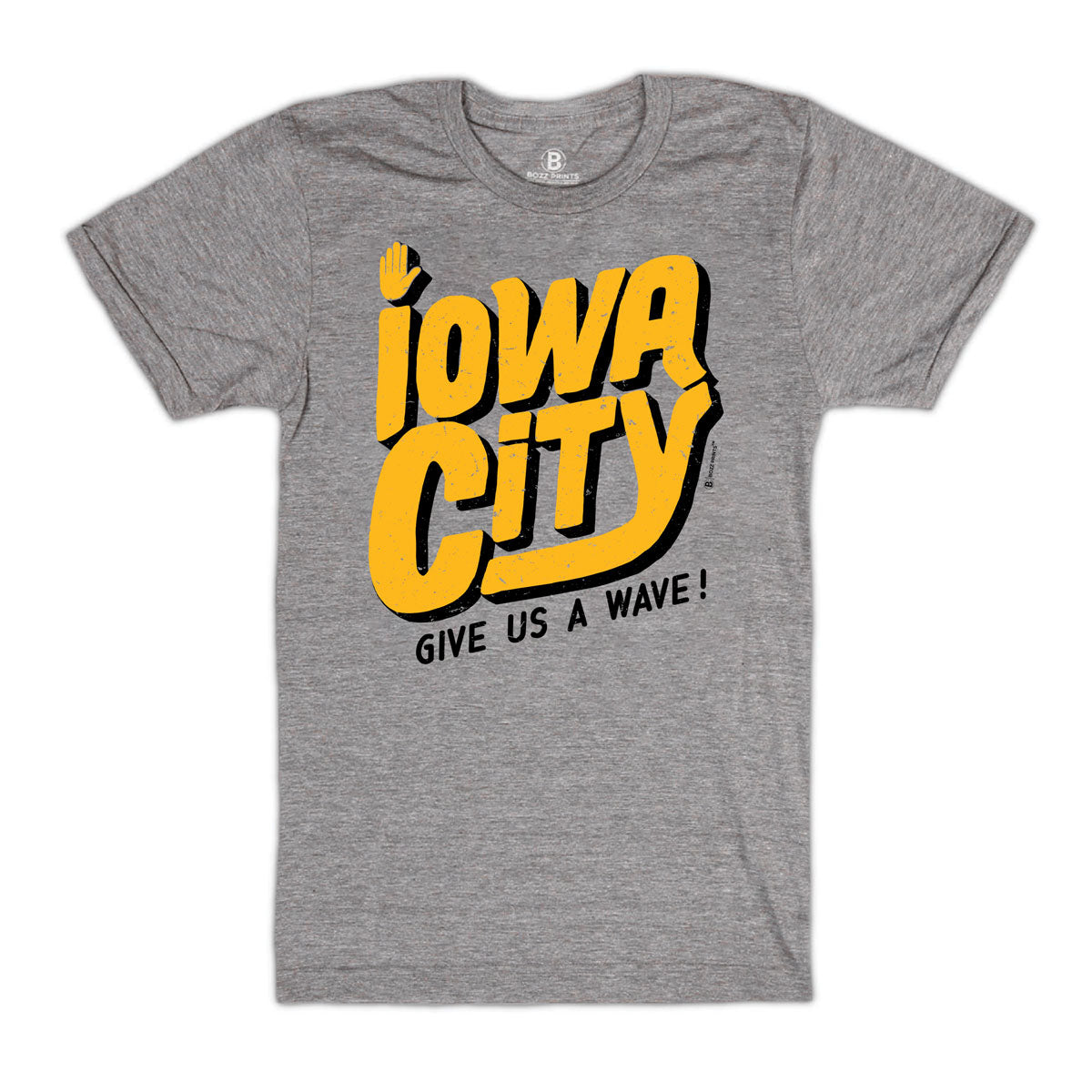 Bozz Prints The Cardinal & Gold State T-Shirt