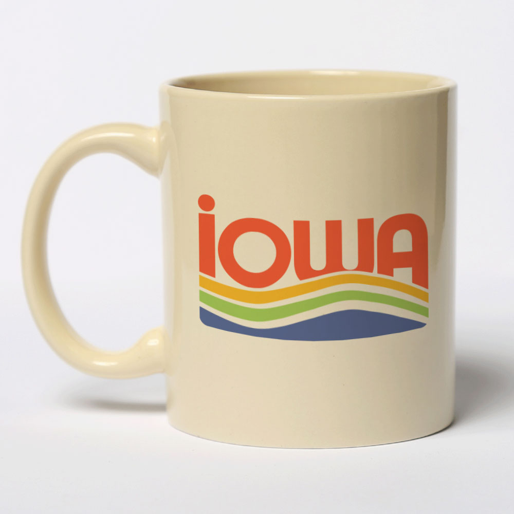 Iowa Waves Mug - Bozz Prints