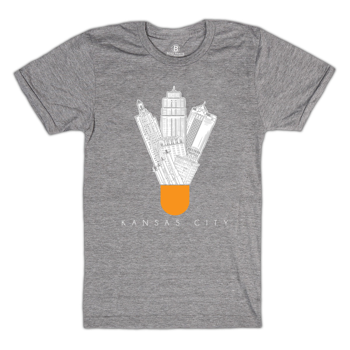 Kansas City Icons T-Shirt - Bozz Prints