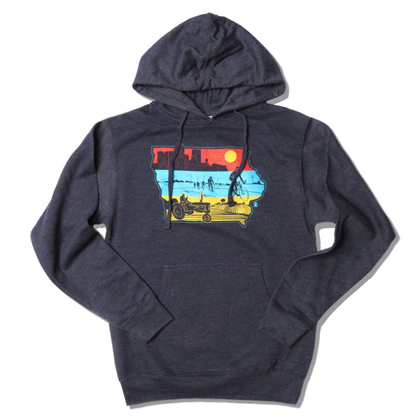 Bozz Prints Kansas City Arrowhead Hooded Sweatshirt