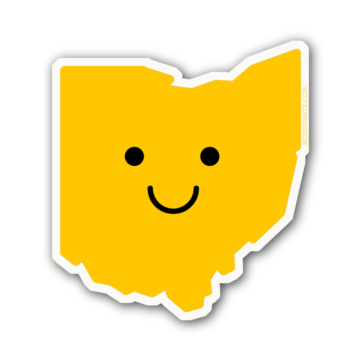 Smiley Face Ohio - Bozz Prints