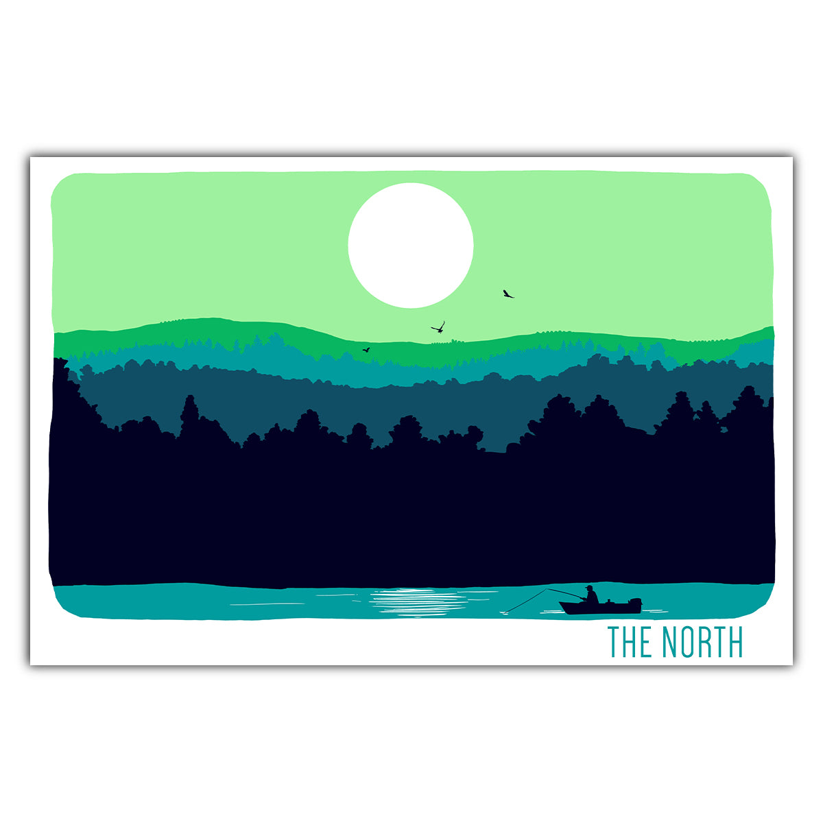 The North Postcard - Bozz Prints